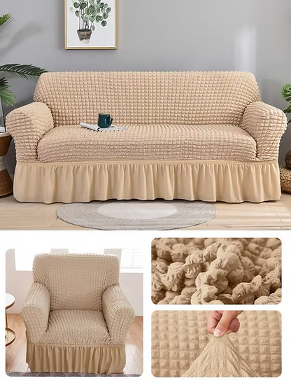 Funda Sofá Elástica Cubre Sillón Turco Juego 3+1+1