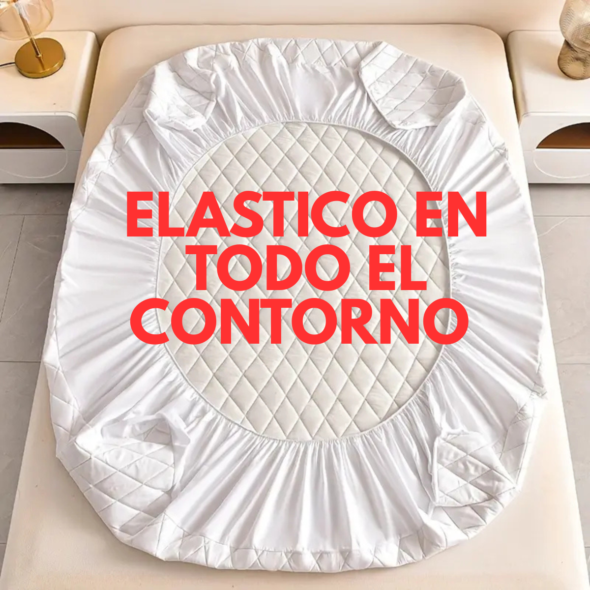 Cubrecolchón Impermeable + Funda De Almohada