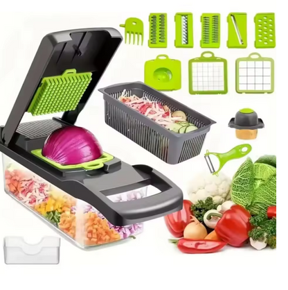 Cortador de frutas y verduras 14 piezas