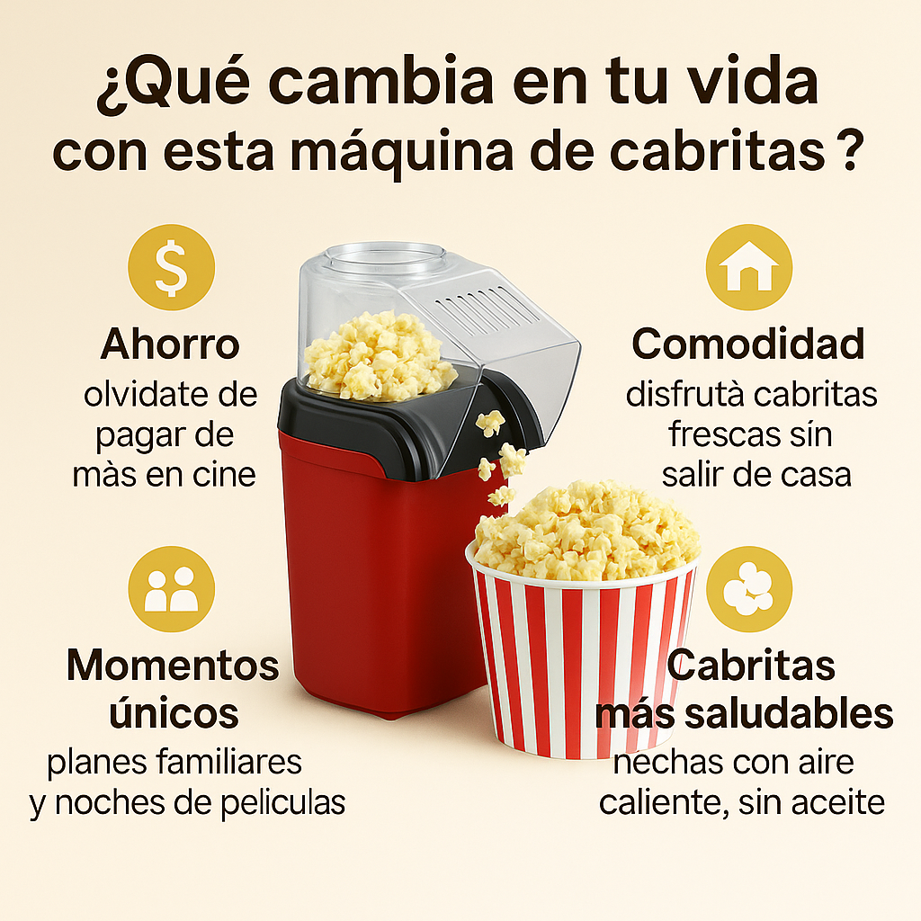 maquina para hacer cabritas