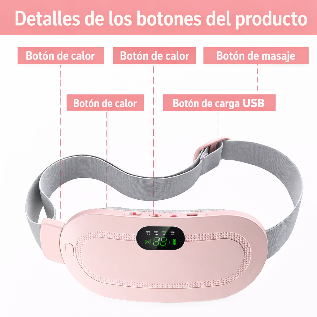 Cinturón Menstrual Inalámbrico Premium Relax