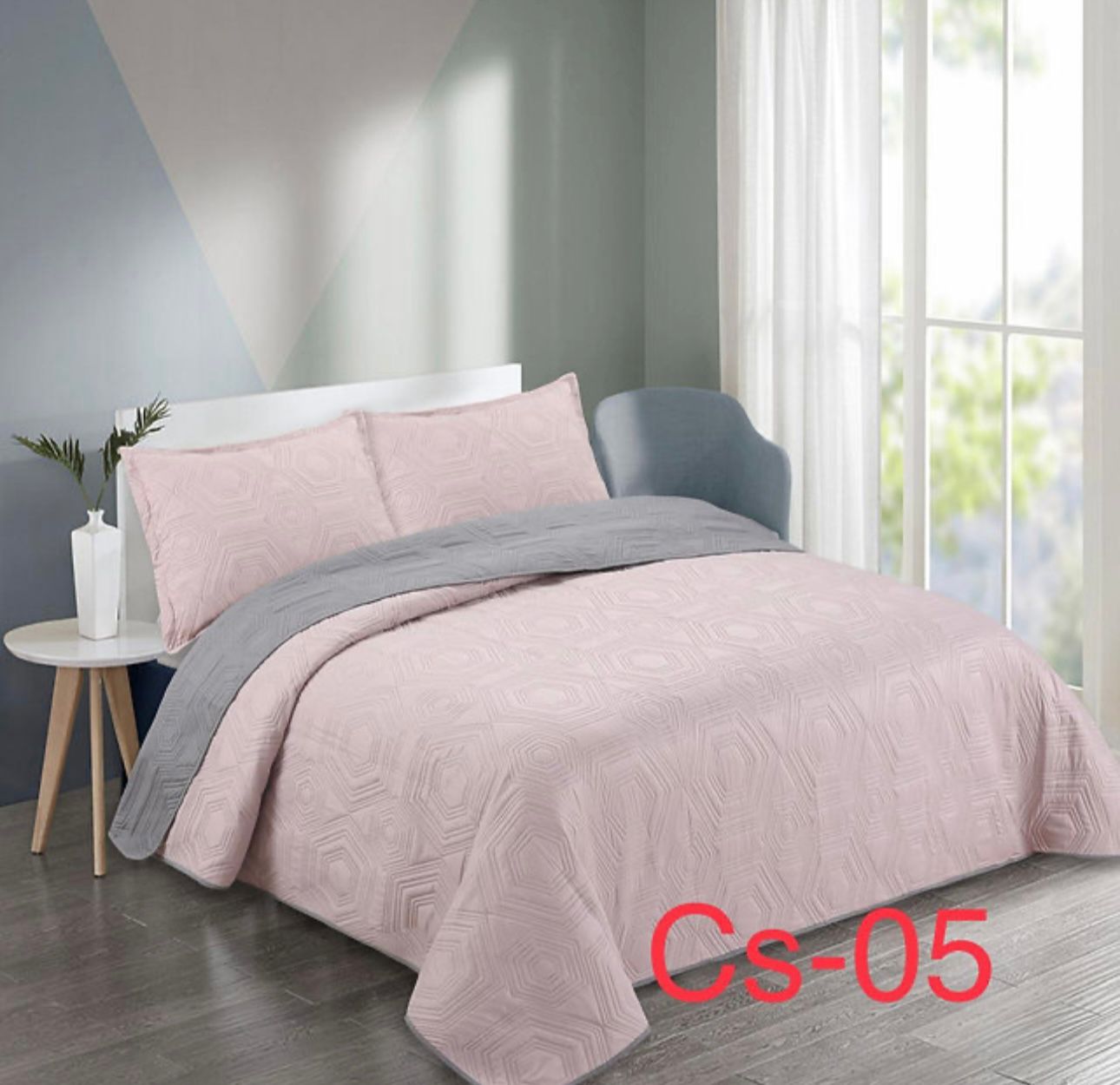 cubre cama Quilt Primavera verano color liso 2 PLAZAS