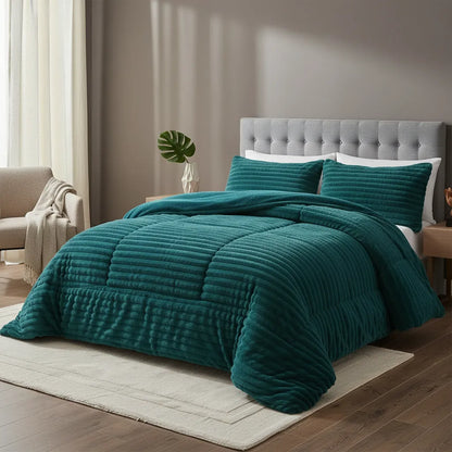 Cubrecama / Cobertor Invierno chiporro 2 Plazas Piel Conejo