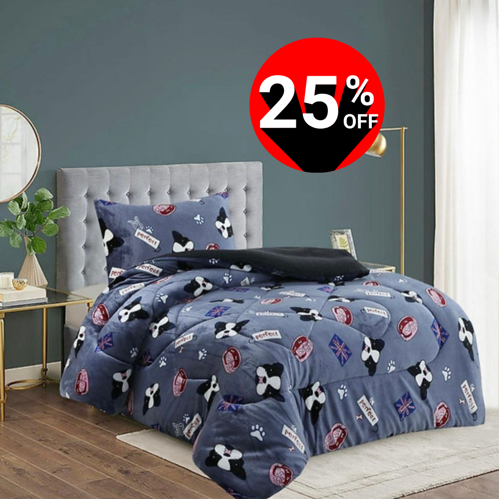 Cubre Cama de Invierno Plush / Chiporro