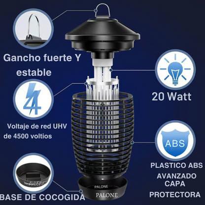 EcoMosquito® EXTERMINADOR Y LINTERNA REPELENTE