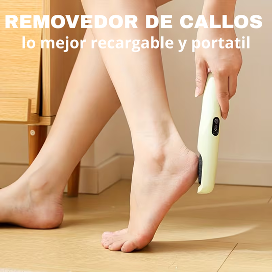 Removedor de callos recargable y lavable