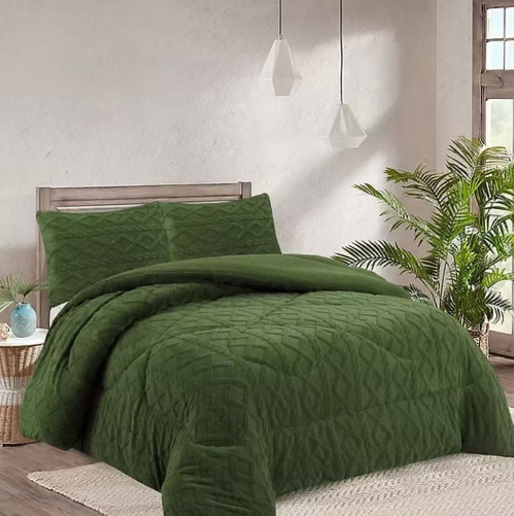 Cubre Cama Invierno Trenzado Plush / Chiporro