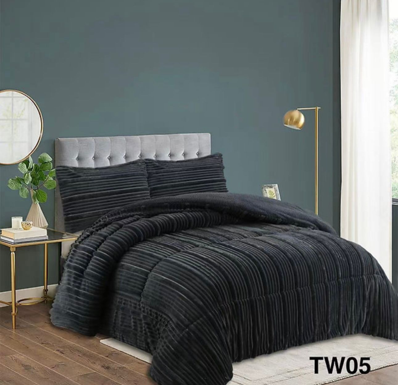 Cubre Cama Invierno Trenzado Plush / Chiporro