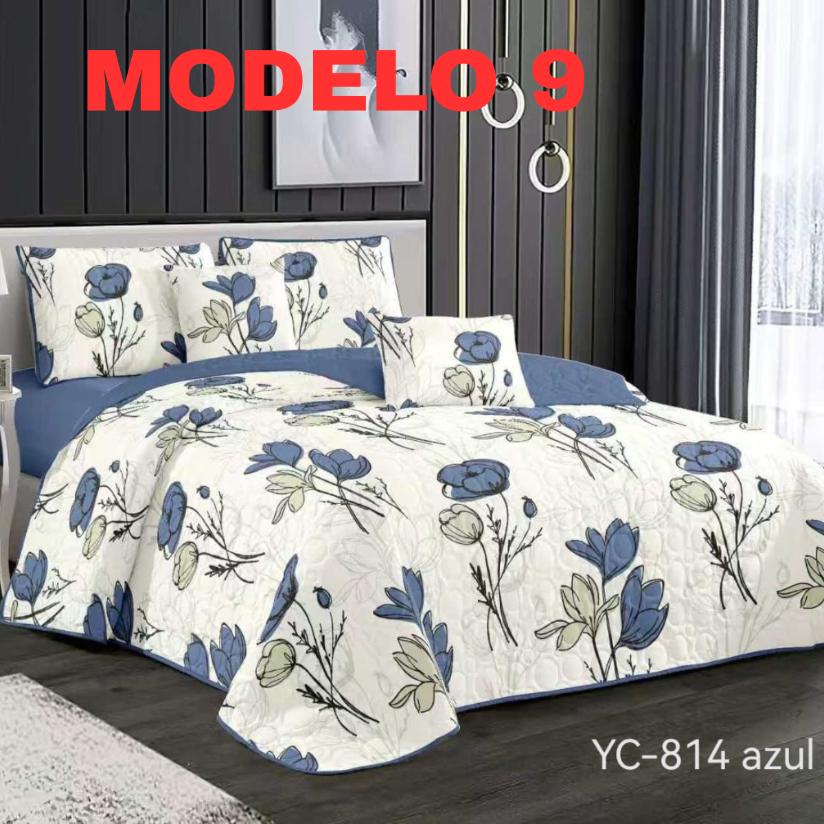 Cubre Cama Primavera Verano Medida 2 Plaza