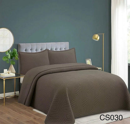 cubre cama Quilt Primavera verano color liso 2 PLAZAS
